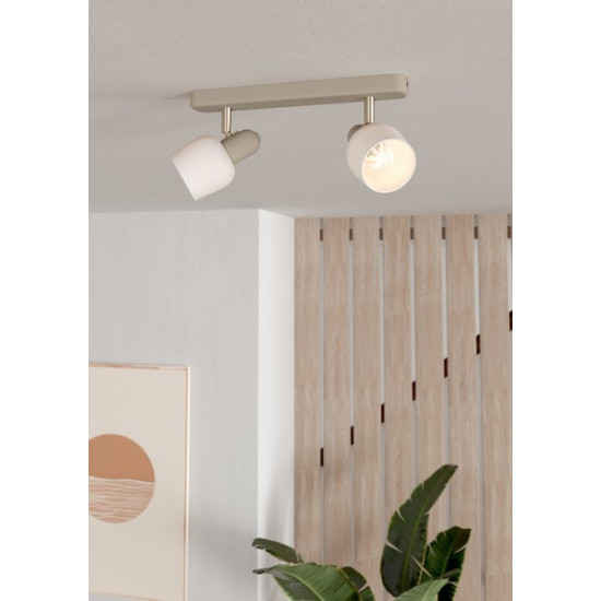 Eglo Corato homokszínű mennyezeti spotlámpa (EG-900715) E14 2 izzós IP20