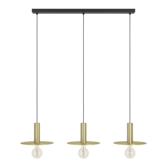 Eglo Escandell sárgaréz függesztett lámpa (EG-900732) E27 3 izzós IP20