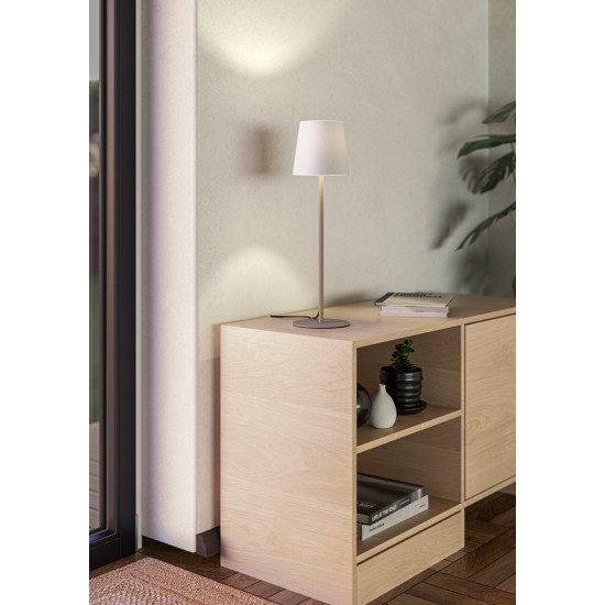 Eglo Fiorana homokszínű asztali lámpa (EG-901128) E14 1 izzós IP20