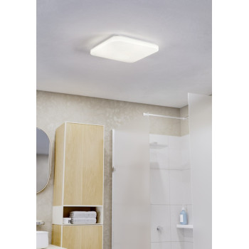 Eglo Frania-IP fehér fürdőszobai LED mennyezeti lámpa (EG-902076) LED 1 izzós IP44