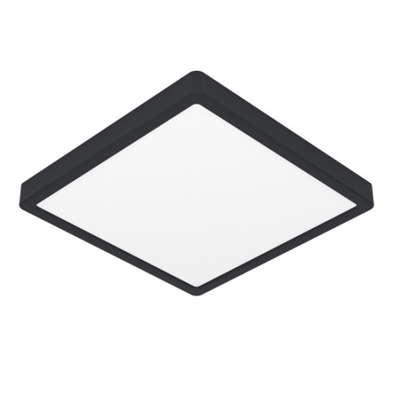 Eglo Fueva 6 fekete fürdőszobai LED mennyezeti lámpa (EG-901331) LED 1 izzós IP44