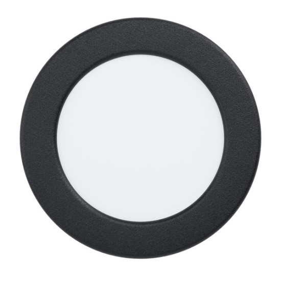 Eglo Fueva 6 fekete LED mennyezetbe építhető lámpa (EG-901387) LED 1 izzós IP20