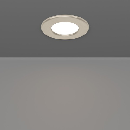 Eglo Fueva 6 matt nikkel LED mennyezetbe építhető lámpa (EG-901404) LED 1 izzós IP20