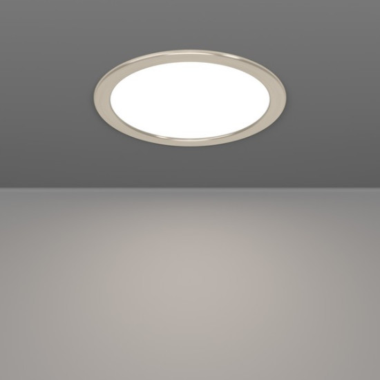 Eglo Fueva 6 matt nikkel LED mennyezetbe építhető lámpa (EG-901407) LED 1 izzós IP20