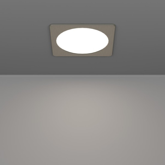 Eglo Fueva 6 matt nikkel LED mennyezetbe építhető lámpa (EG-901409) LED 1 izzós IP20