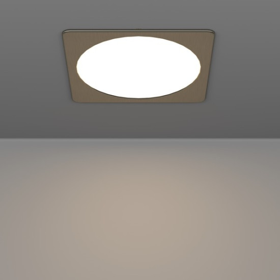 Eglo Fueva 6 matt nikkel LED mennyezetbe építhető lámpa (EG-901411) LED 1 izzós IP20