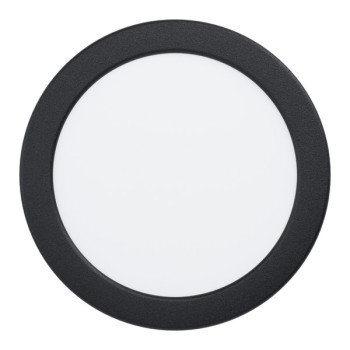 Eglo Fueva 6 fekete LED mennyezetbe építhető lámpa (EG-901414) LED 1 izzós IP44