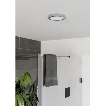 Eglo Fueva 6 króm fürdőszobai LED mennyezeti lámpa (EG-901762) LED 1 izzós IP44