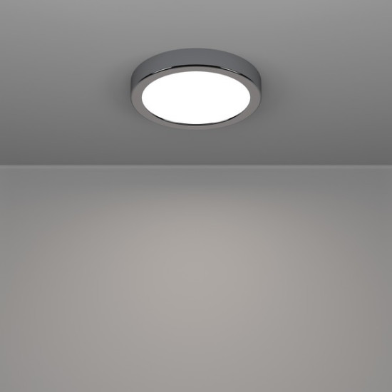 Eglo Fueva 6 króm fürdőszobai LED mennyezeti lámpa (EG-901762) LED 1 izzós IP44