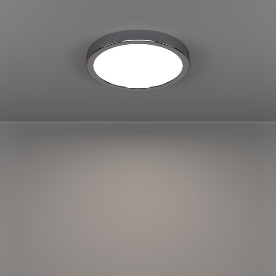 Eglo Fueva 6 króm fürdőszobai LED mennyezeti lámpa (EG-901763) LED 1 izzós IP44