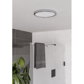 Eglo Fueva 6 króm fürdőszobai LED mennyezeti lámpa (EG-901764) LED 1 izzós IP44