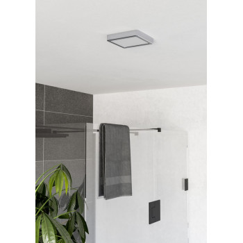 Eglo Fueva 6 króm fürdőszobai LED mennyezeti lámpa (EG-901765) LED 1 izzós IP44