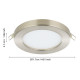 Eglo Fueva Flex matt nikkel LED mennyezetbe építhető lámpa (EG-900933) LED 1 izzós IP20