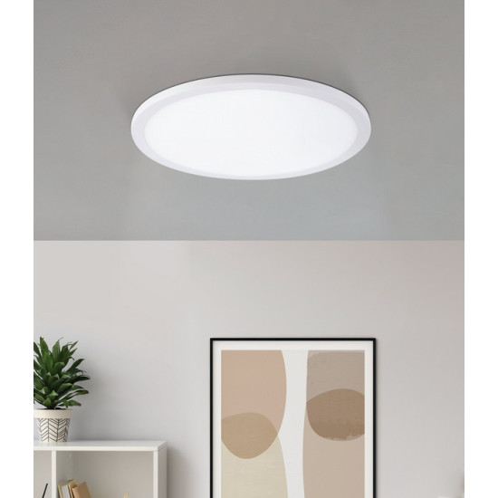 Eglo Fueva Flex fehér LED mennyezetbe építhető lámpa (EG-98865) LED 1 izzós IP20