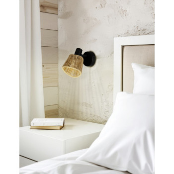 Eglo Keelby fekete fali spotlámpa (EG-44128) E14 1 izzós IP20