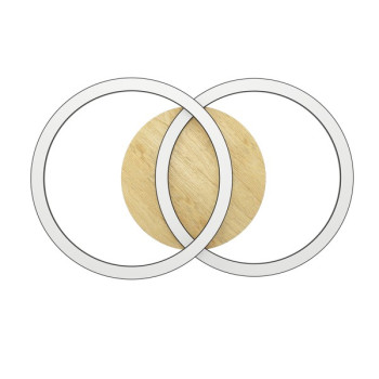 Eglo Lomaltas-Z fekete-barna LED mennyezeti lámpa (EG-901743) LED 4 izzós IP20