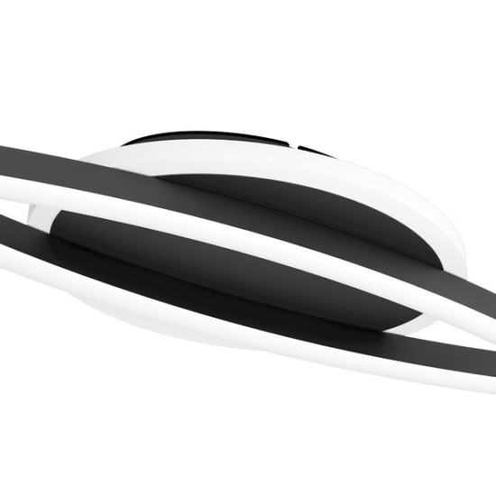 Eglo Lungolago fekete LED mennyezeti lámpa (EG-901218) LED 1 izzós IP20