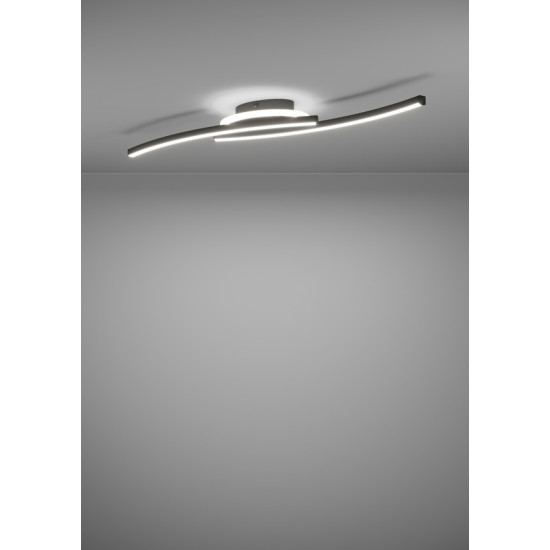 Eglo Lungolago fekete LED mennyezeti lámpa (EG-901218) LED 1 izzós IP20