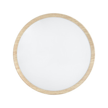 Eglo Musurita natúr-fehér LED mennyezeti lámpa (EG-901126) LED 1 izzós IP44