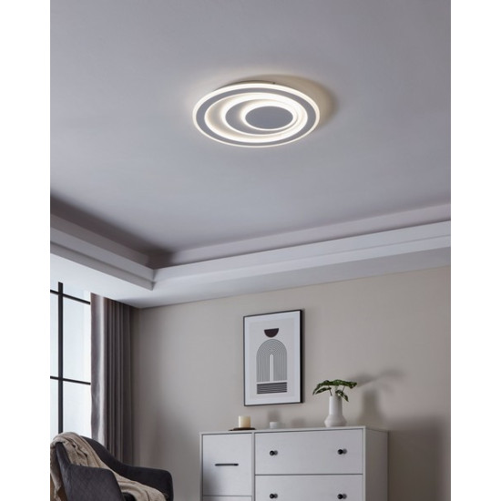 Eglo Palagiano 1 fehér LED mennyezeti lámpa (EG-32053) LED 1 izzós IP20