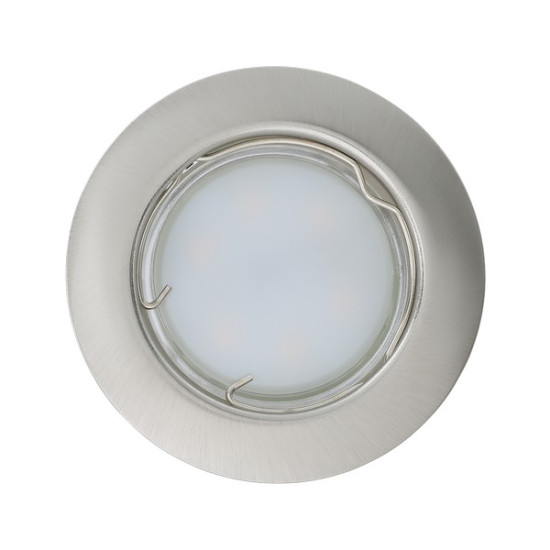 Eglo Peneto matt nikkel mennyezetbe építhető lámpa szett (EG-94237) GU10 3 izzós IP20