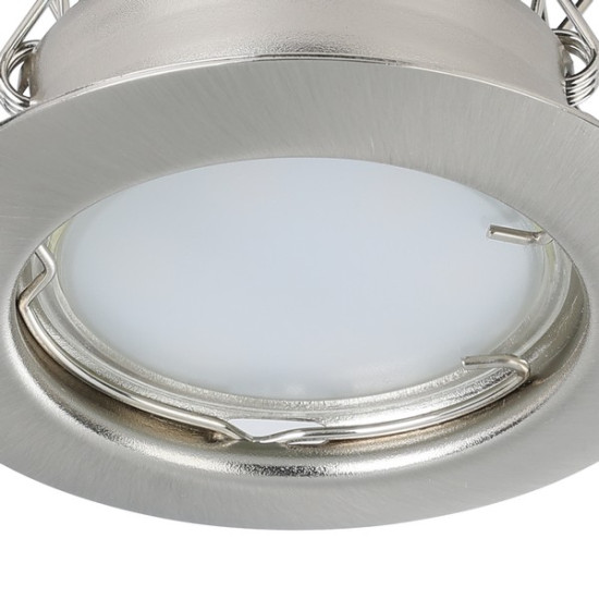 Eglo Peneto matt nikkel mennyezetbe építhető lámpa szett (EG-94237) GU10 3 izzós IP20