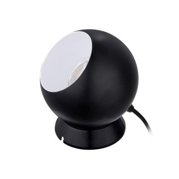 Eglo Petto 1 fekete asztali lámpa (EG-32095) GU10 1 izzós IP20