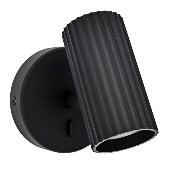 Eglo Portillo fekete fali lámpa (EG-902031) GU10 1 izzós IP20