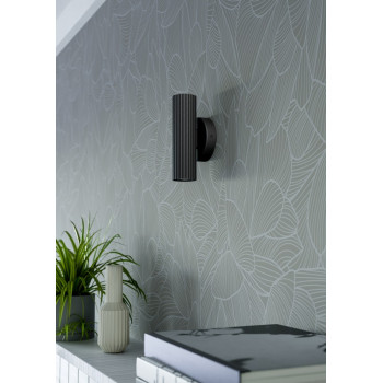 Eglo Portillo fekete fali lámpa (EG-902032) GU10 2 izzós IP20