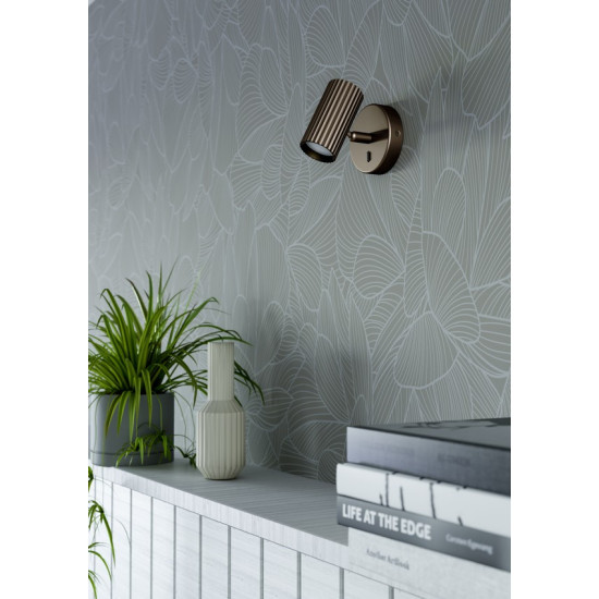 Eglo Portillo bronz fali lámpa (EG-902035) GU10 1 izzós IP20