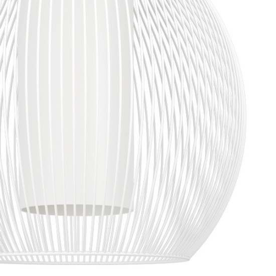 Eglo Razoni 1 fehér függesztett lámpa (EG-900829) E27 1 izzós IP20