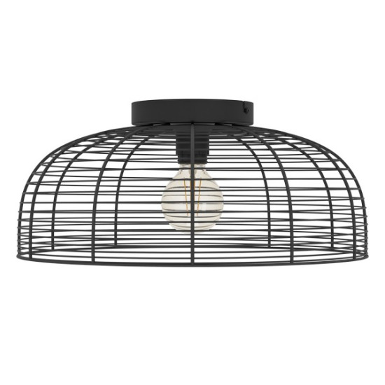 Eglo Rinroe fekete mennyezeti lámpa (EG-43896) E27 1 izzós IP20