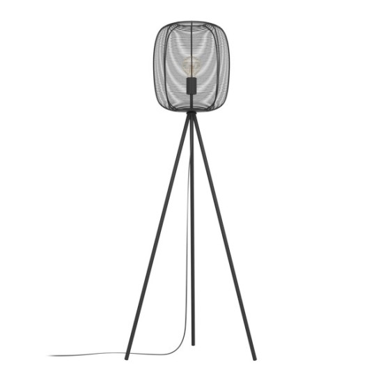 Eglo Rinroe fekete állólámpa (EG-43968) E27 1 izzós IP20