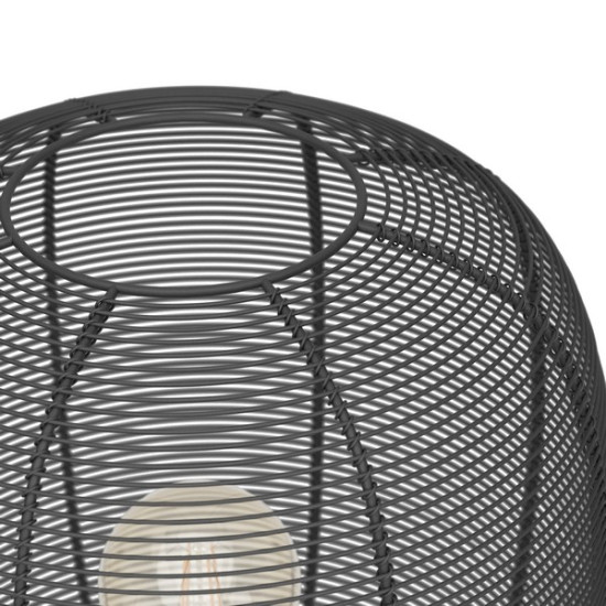 Eglo Rinroe fekete állólámpa (EG-43968) E27 1 izzós IP20