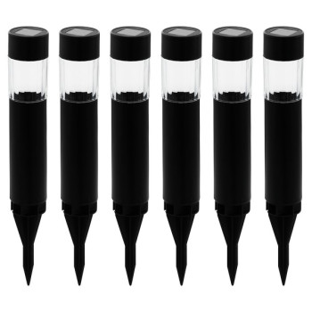 Eglo Rosalba fekete LED napelemes kültéri leszúrható lámpa szett (EG-48902) SOLAR-LED 6 izzós IP44