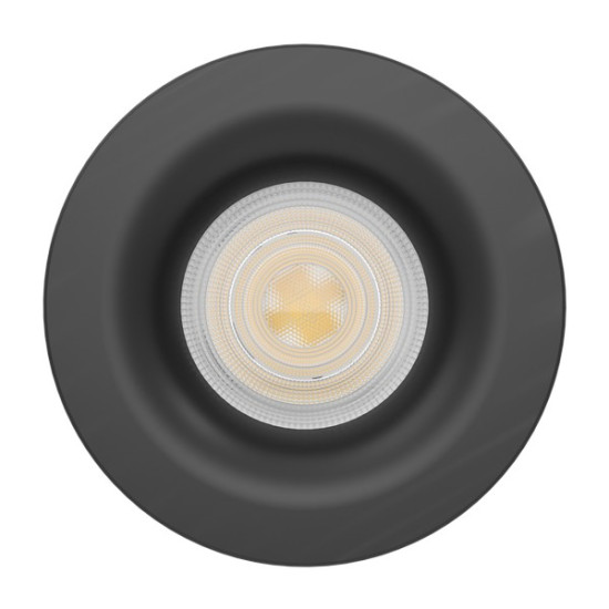 Eglo Salabate fekete fürdőszobai LED mennyezetbe építhető lámpa (EG-902273) LED 1 izzós IP65