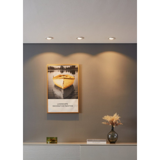 Eglo Saliceto fehér LED mennyezetbe építhető lámpa szett (EG-900745) LED 3 izzós IP20