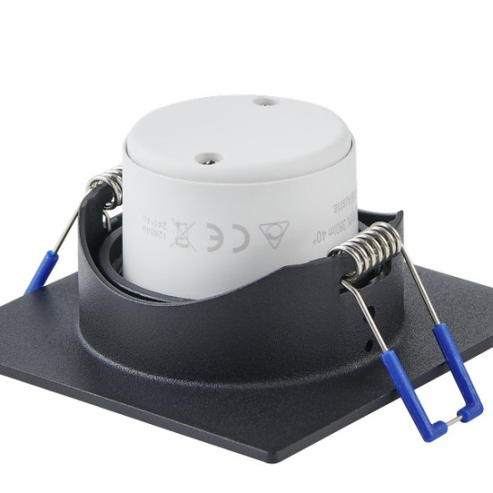 Eglo Saliceto fekete LED mennyezetbe építhető lámpa szett (EG-902285) LED 3 izzós IP20