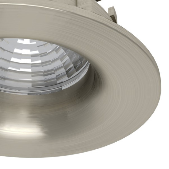 Eglo Saliceto matt nikkel LED mennyezetbe építhető lámpa (EG-902331) LED 1 izzós IP20