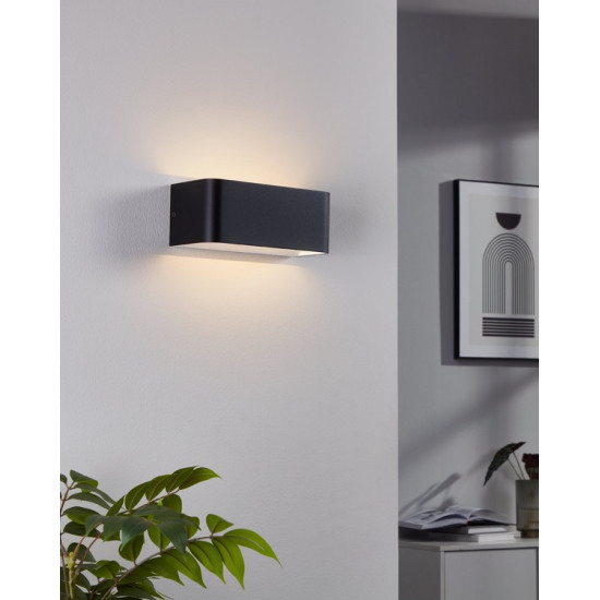 Eglo Sania 4 fekete-fehér LED fali lámpa (EG-901017) LED 1 izzós IP20