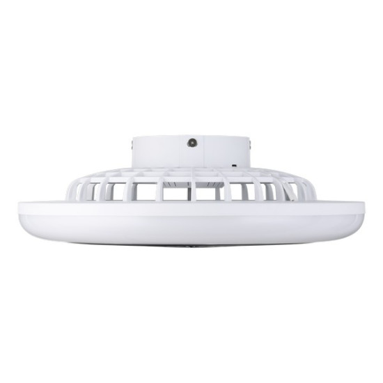 Eglo Sayulita 1 fehér-fekete LED mennyezeti ventilátoros lámpa (EG-35216) LED 2 izzós IP20