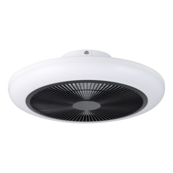 Eglo Sayulita 1 fehér-fekete LED mennyezeti ventilátoros lámpa (EG-35216) LED 2 izzós IP20