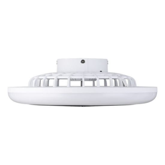 Eglo Sayulita 1 fehér-fekete LED mennyezeti ventilátoros lámpa (EG-35234) LED 1 izzós IP20