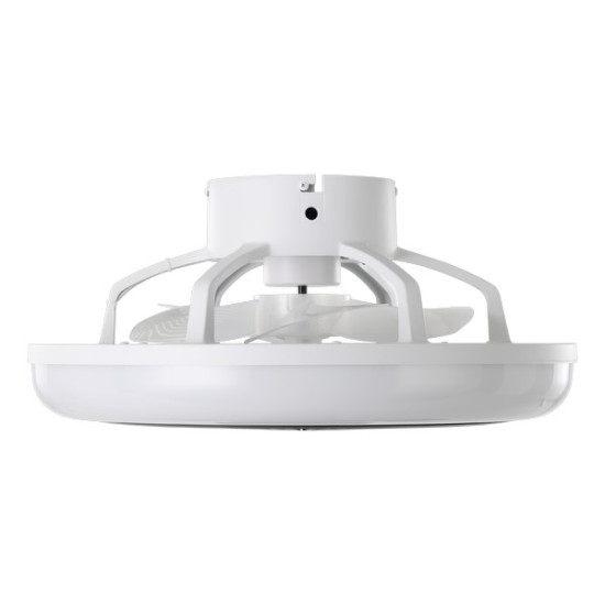 Eglo Sayulita fehér-fekete LED mennyezeti ventilátoros lámpa (EG-35198) LED 1 izzós IP20