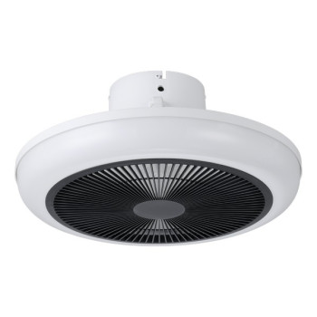 Eglo Sayulita fehér-fekete LED mennyezeti ventilátoros lámpa (EG-35198) LED 1 izzós IP20