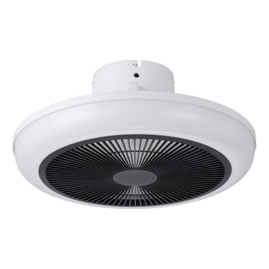 Eglo Sayulita fehér-fekete LED mennyezeti ventilátoros lámpa (EG-35198) LED 1 izzós IP20