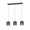 Eglo Segovia fekete függesztett lámpa (EG-900738) E27 3 izzós IP20