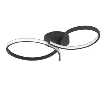 Eglo Serpins fekete LED mennyezeti lámpa (EG-901266) LED 1 izzós IP20