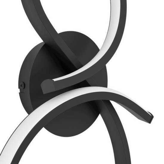 Eglo Serpins fekete LED fali lámpa (EG-901268) LED 1 izzós IP20