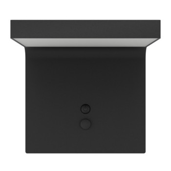 Eglo Spiante fekete LED napelemes kültéri fali lámpa (EG-901082) SOLAR-LED 1 izzós IP44